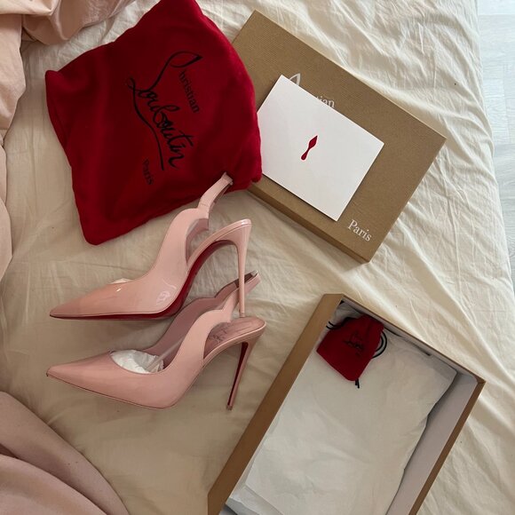 Christian Louboutin Shoes - Christian Louboutin Hot Chick Sling 100